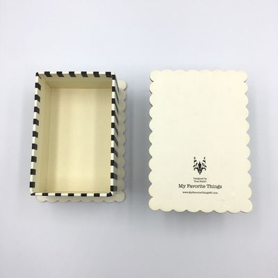 Косметические подарочные коробки картона с ODM крышек упаковывая повторно использованное бумажное дно