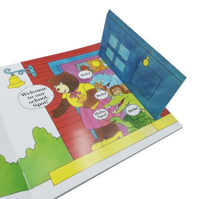 доска детей книги 4C рассказа детей 300gsm C1S изготовленная на заказ красочная печатая